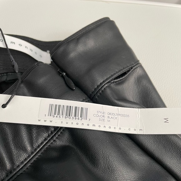 Susana Monaco faux leather leggings - Picture 4 of 6